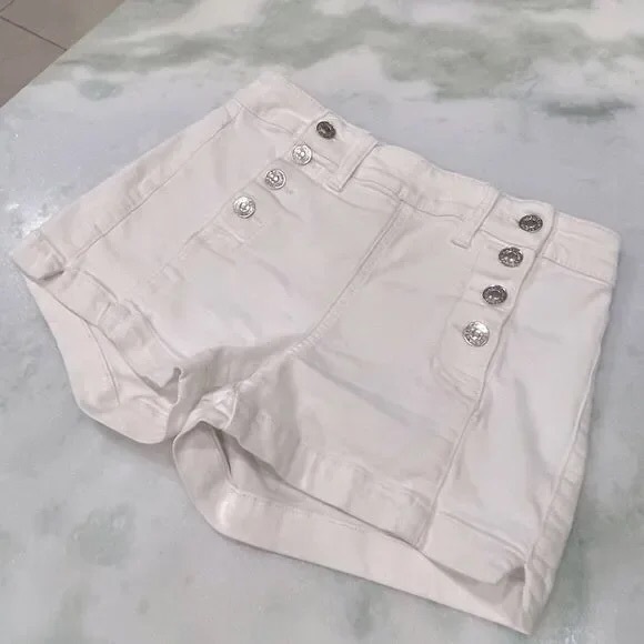 COPY - American Eagle Double Button Row Shorts - Picture 1 of 4